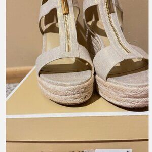 Michael Kors Wedge Heels Size 10 NIB